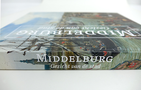 Rug van het Middelburg boek